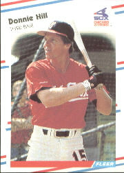 1988 Fleer Baseball Cards      400     Donnie Hill